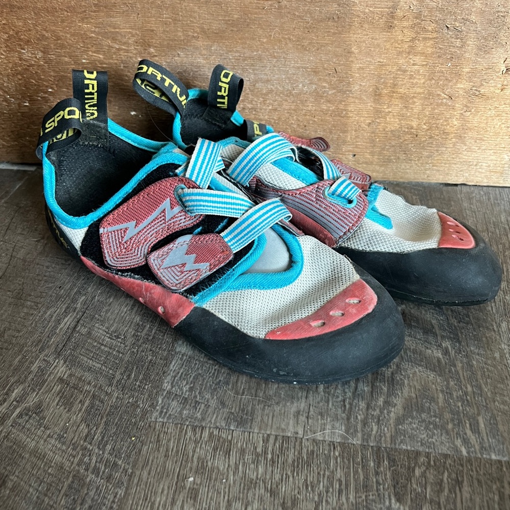 La sportiva climbing shoes